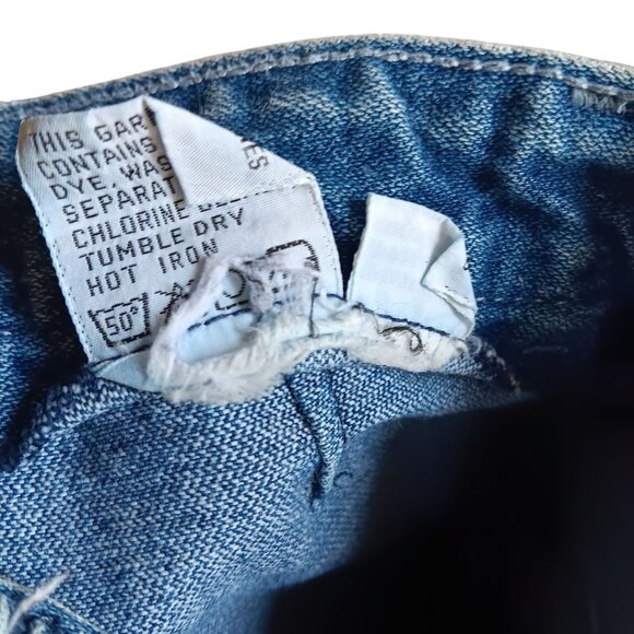 Vintage Women's Jeans Unionbay High Waist Pleated Denim sz 7 25x33 1980's Preppy - Picture 6 of 7